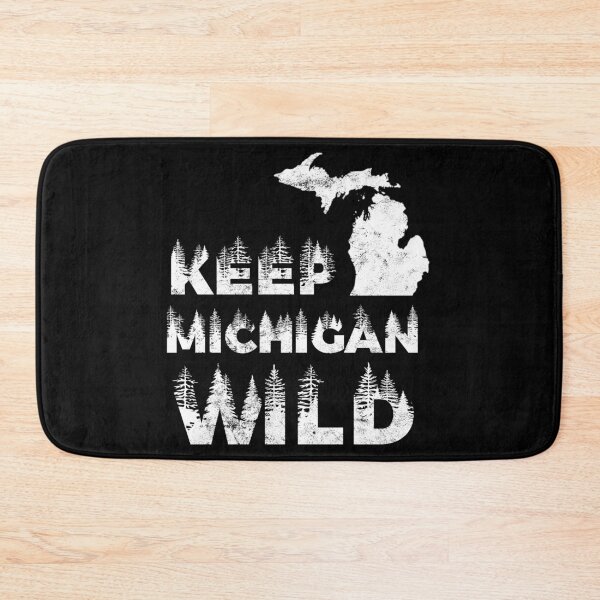 Item preview, KEEP MICHIGAN WILD Don't Cut Down Trees Conservation Graphic graphic designed and sold by Raymond Cloud.