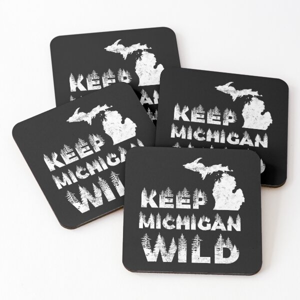 Item preview, KEEP MICHIGAN WILD Don't Cut Down Trees Conservation Graphic graphic designed and sold by Raymond Cloud.