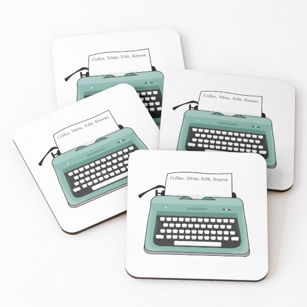 Item preview, Coffee. Write. Edit. Repeat. designed and sold by mynameisliana.