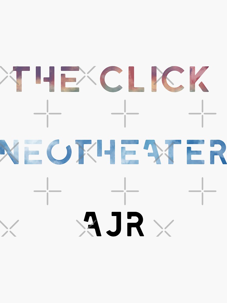 Ajr Album Titles Sticker For Sale By Mightymartian Redbubble