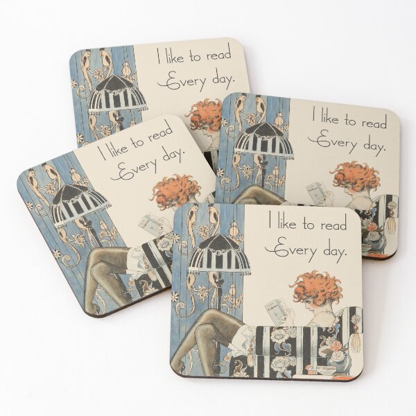 Item preview, I Like To Read Every Day for Book Lovers designed and sold by Glimmersmith.