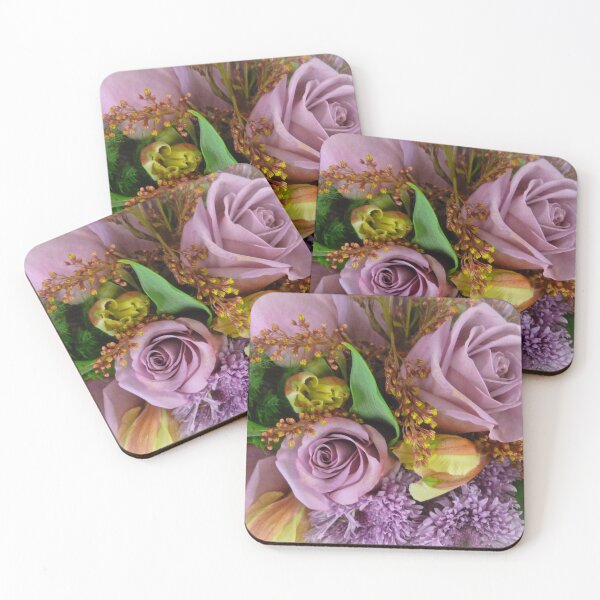 Item preview, VIOLET ROSES LOVE YOU designed and sold by Elaine Bawden.