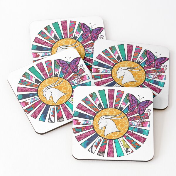 Item preview, Capricorn Pink Sun rays designed and sold by artbyomega.