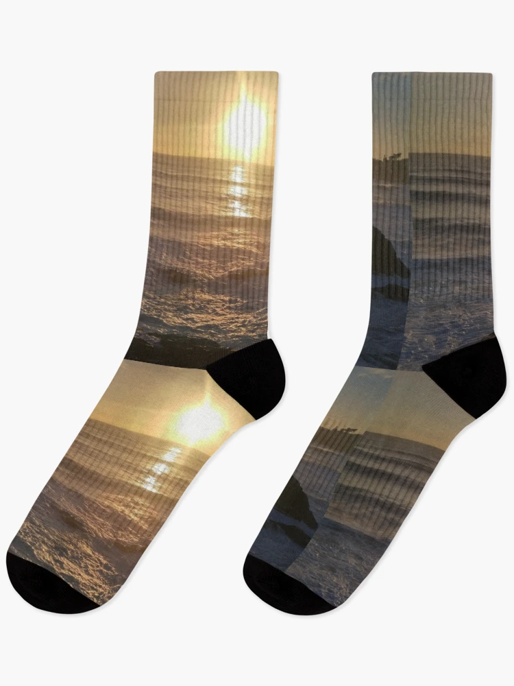 Thumbnail 1 of 5, Socks, Mellow Sunset - Ruminations designed and sold by Ruminations.