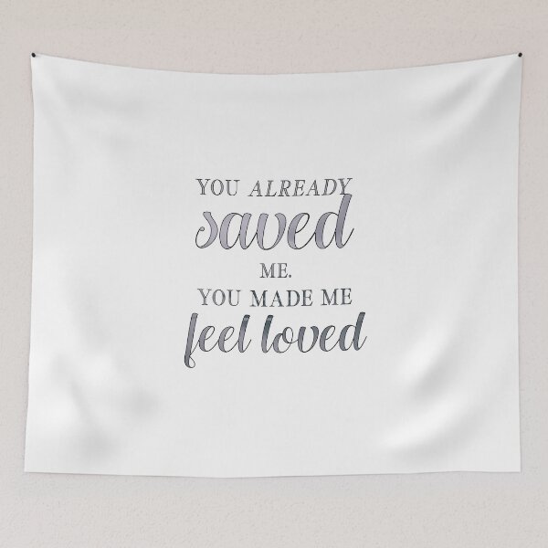 Item preview, Merlin-Inspired "You Made Me Feel Loved" designed and sold by mulberrydragon.