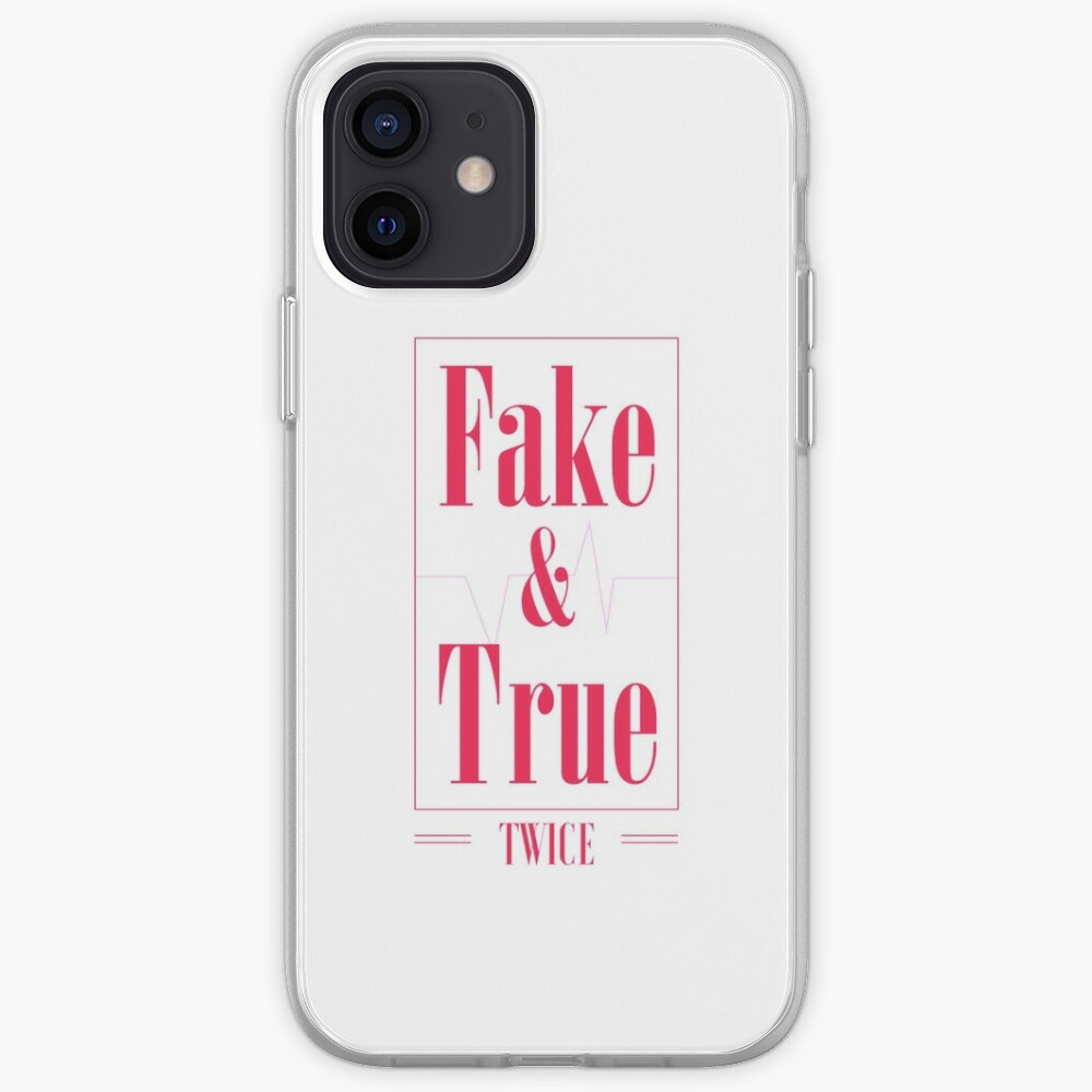 Fake And True Twice Iphone Case Cover By Odinsxn Redbubble