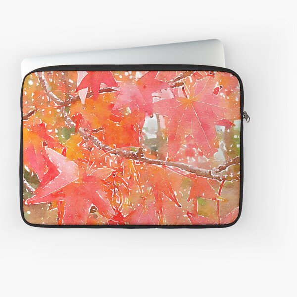 Liquidambar Leaves in Autumn Laptop Sleeve