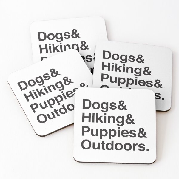 Item preview, dogs & hiking & puppies and coffee designed and sold by jazzydevil.