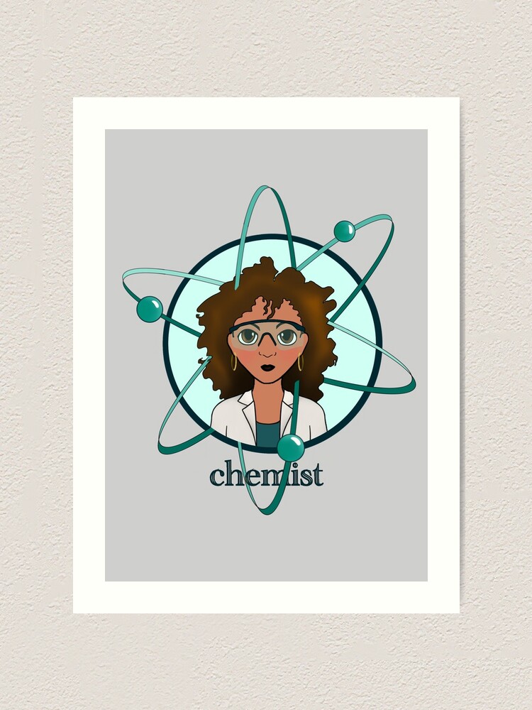Alternate view of chemist Art Print