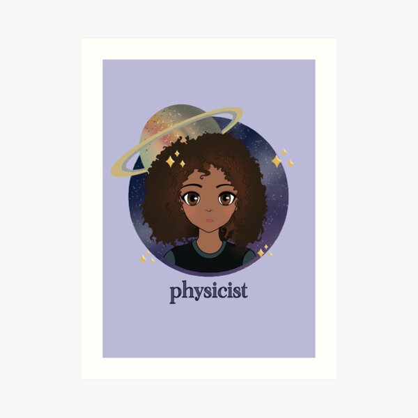 physicist Art Print