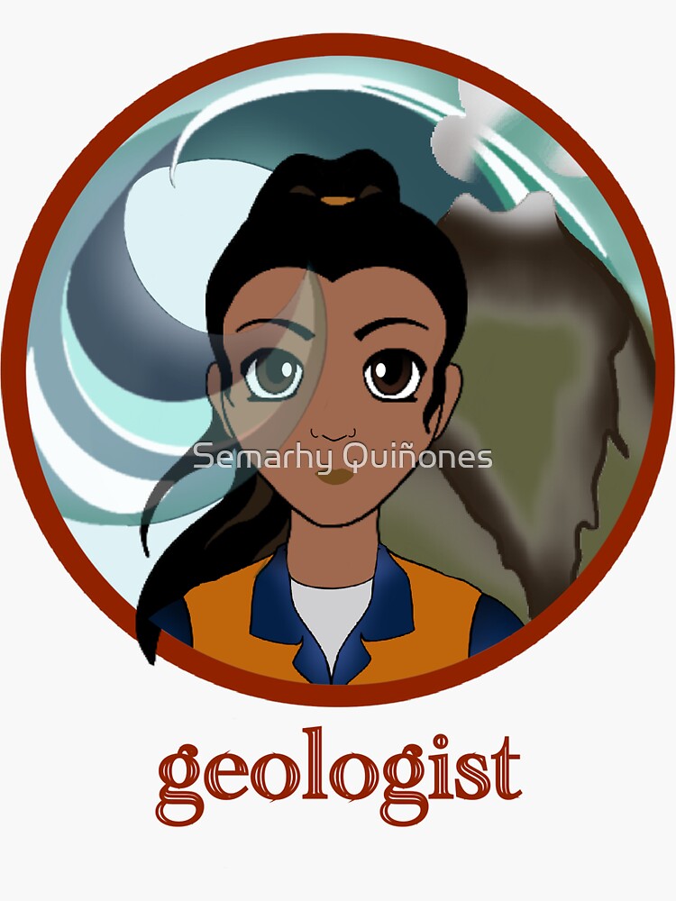 Thumbnail 3 of 3, Sticker, geologist designed and sold by Semarhy Quiñones.