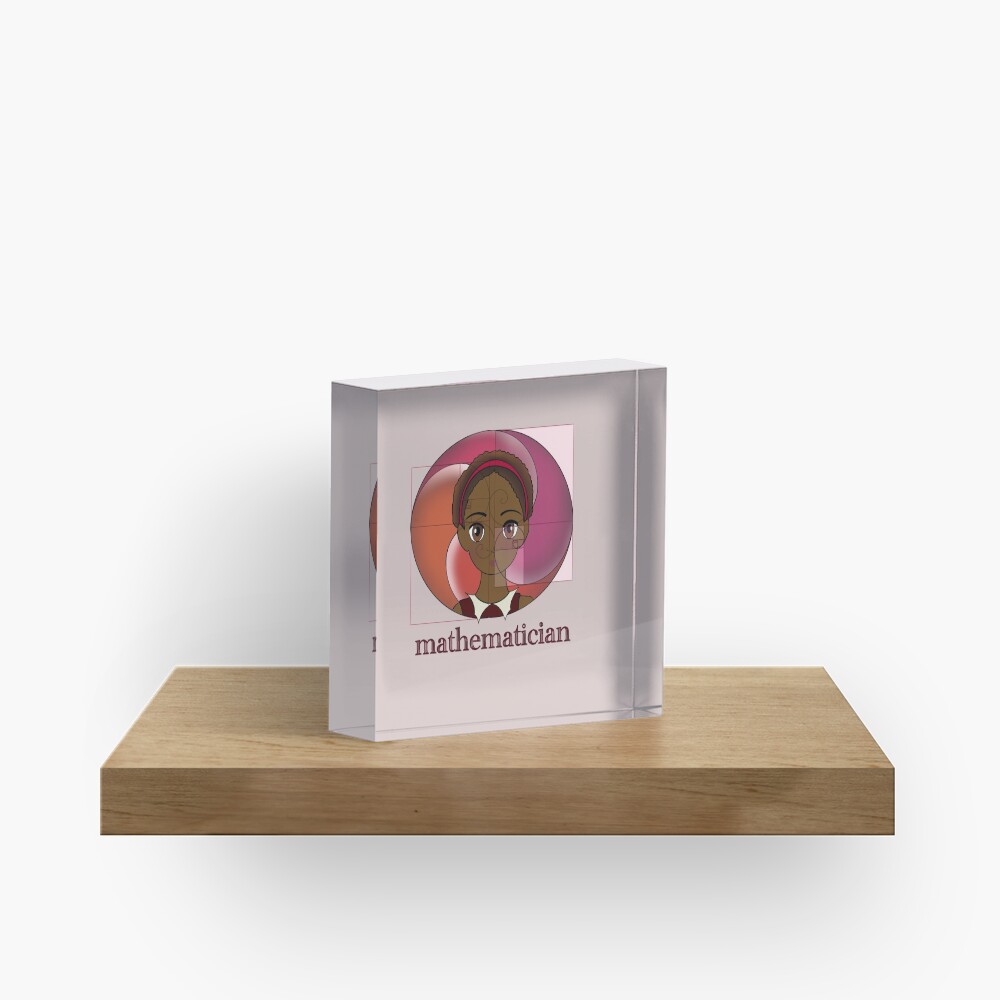 mathematician Acrylic Block
