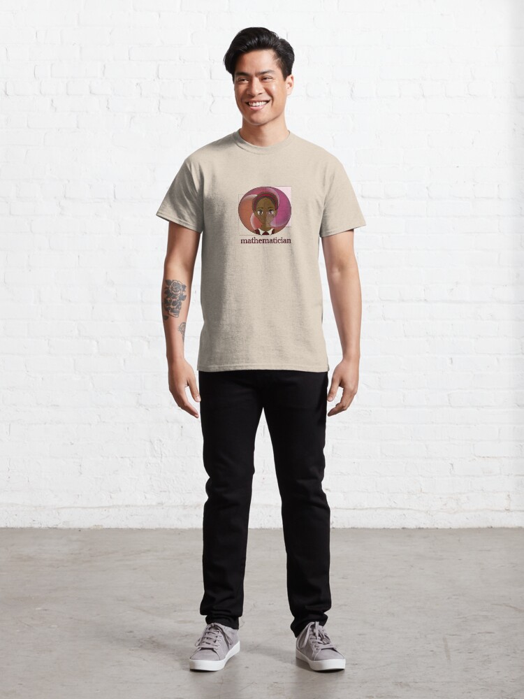 Alternate view of mathematician Classic T-Shirt