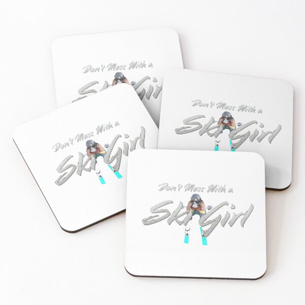 Item preview, Don't Mess With a Ski Girl designed and sold by teepossible.