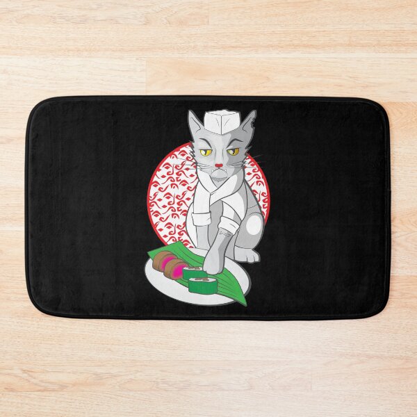 Item preview, No-one but me makes the sushi (Japanese cat chef) designed and sold by jazzydevil.