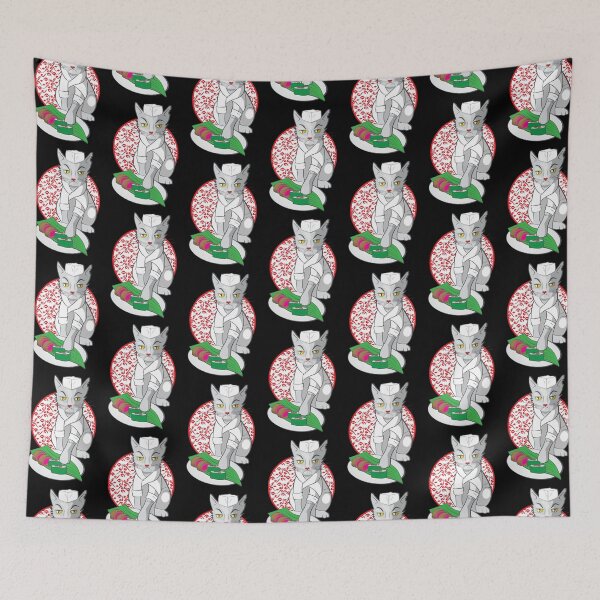 Item preview, No-one but me makes the sushi (Japanese cat chef) designed and sold by jazzydevil.