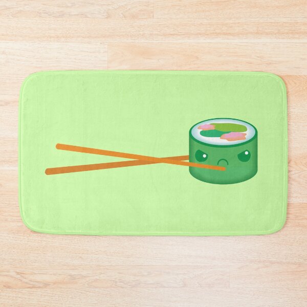 Item preview, unhappy sushi on chopsticks designed and sold by jazzydevil.