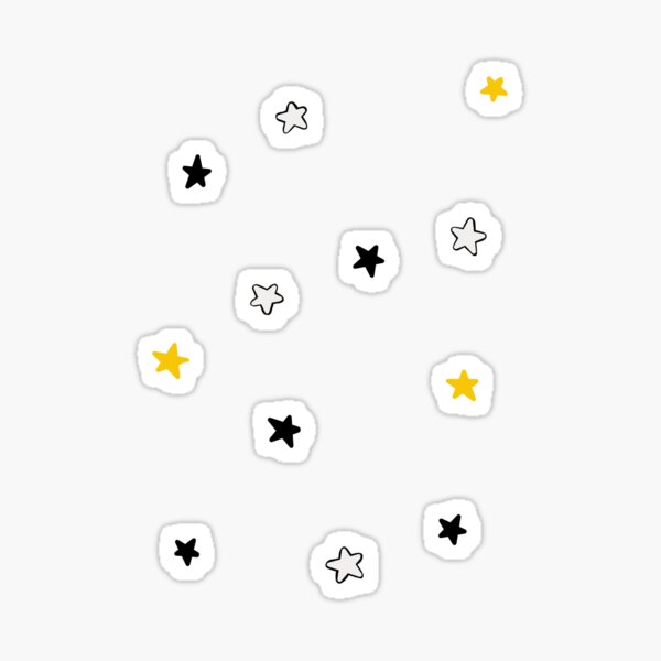 Gold Stars Sticker for Sale by Dani Vercollone