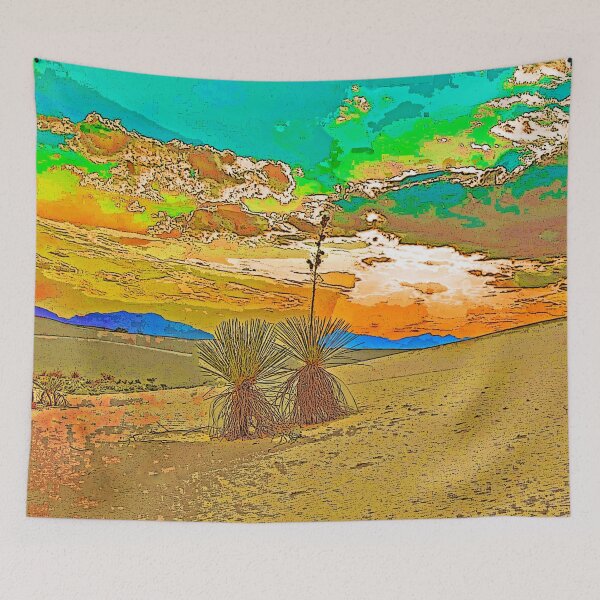 Item preview, Southwest White Sands Cactus at Sunset designed and sold by William E Lopez.