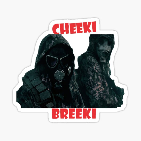 Sticker Cheeki Breeki Redbubble