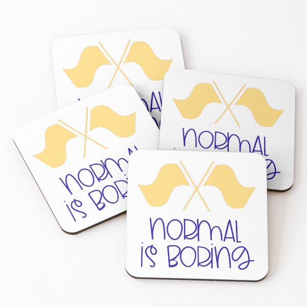 Item preview, Normal Is Boring - Color Guard designed and sold by BandMomDesigns.