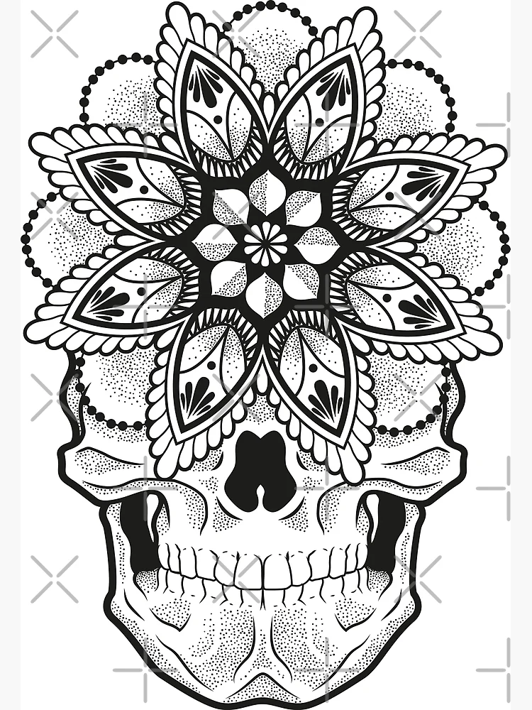 Mandala Skull | Photographic Print