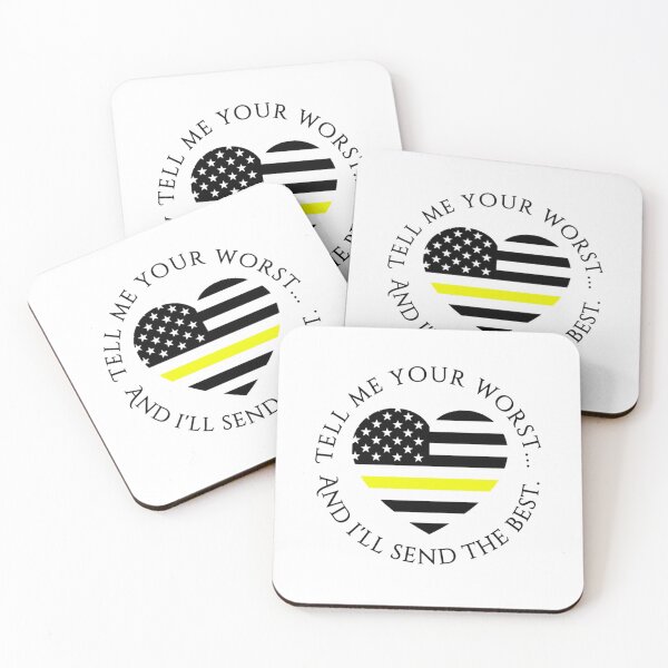 Item preview, 911 Dispatcher Thin Gold Line designed and sold by CPetty1982.