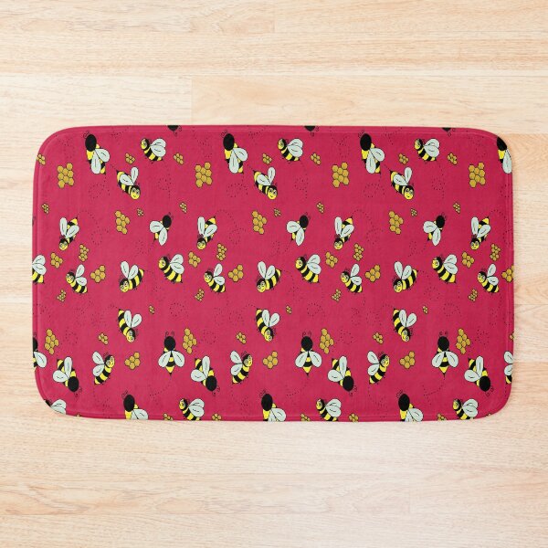 Item preview, Bumble Bee and Honey Comb Red designed and sold by FloWynn.