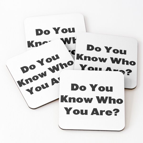 Item preview, Do You Know Who You Are? designed and sold by wegotsbadblood.