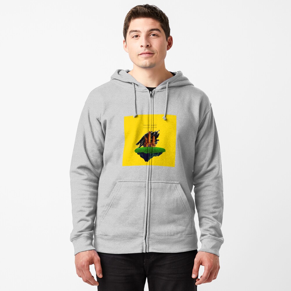 "Amp Fantasy World Merch" Zipped Hoodie By Amp2020 | Redbubble