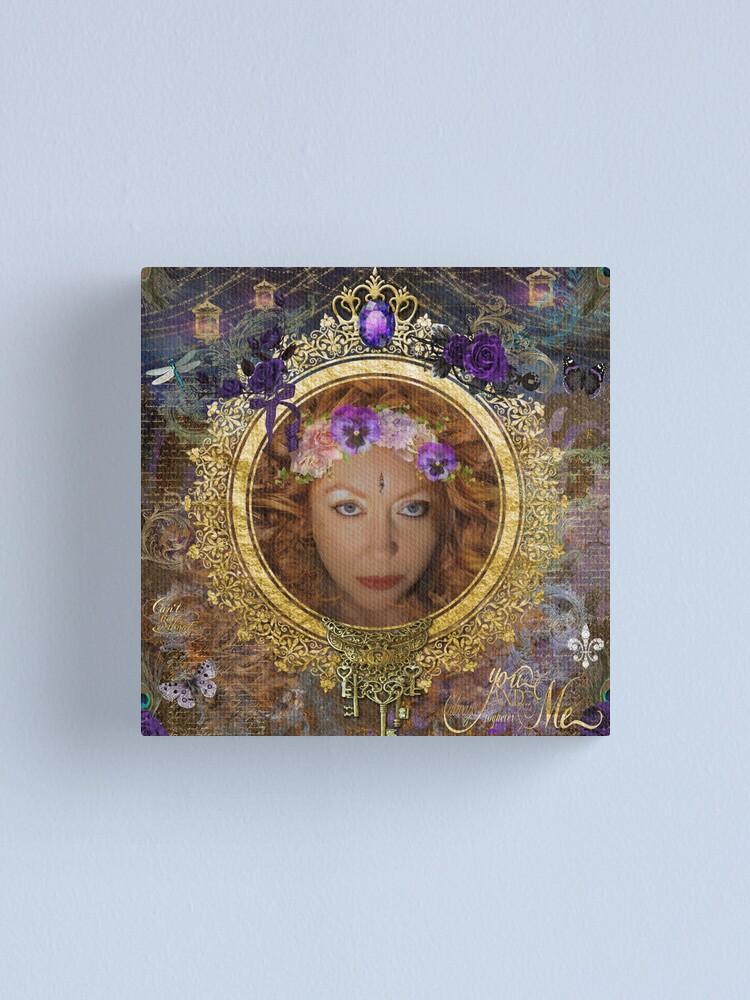 May Queen deals Framed Canvas Print