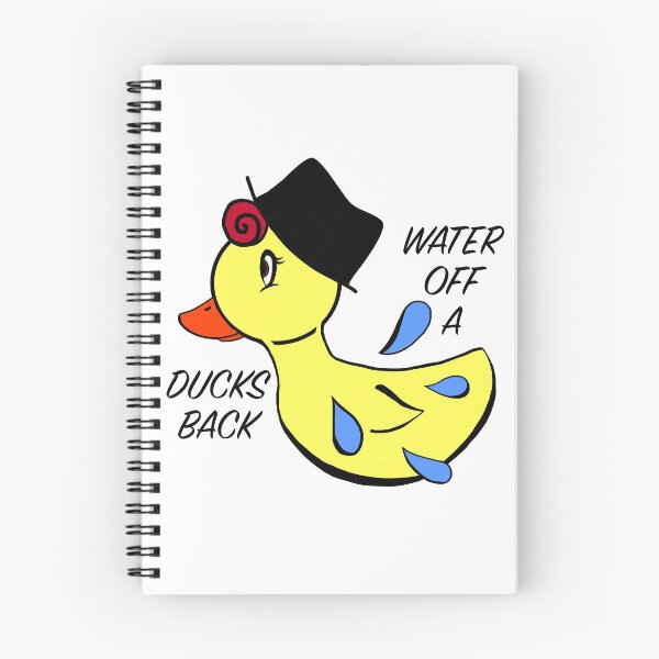 Aperçu de l'œuvre L'eau sur le dos d'un canard créée et vendue par Melalee.