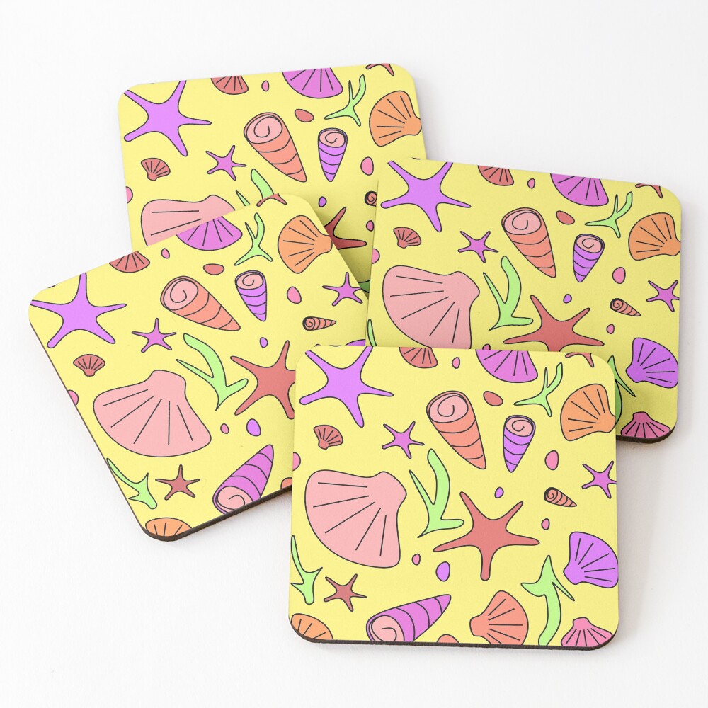 Item preview, Coasters (Set of 4) designed and sold by nutmegfairy.