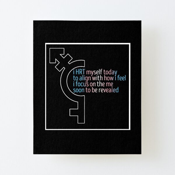 HRT Myself Alt 2 Canvas Mounted Print
