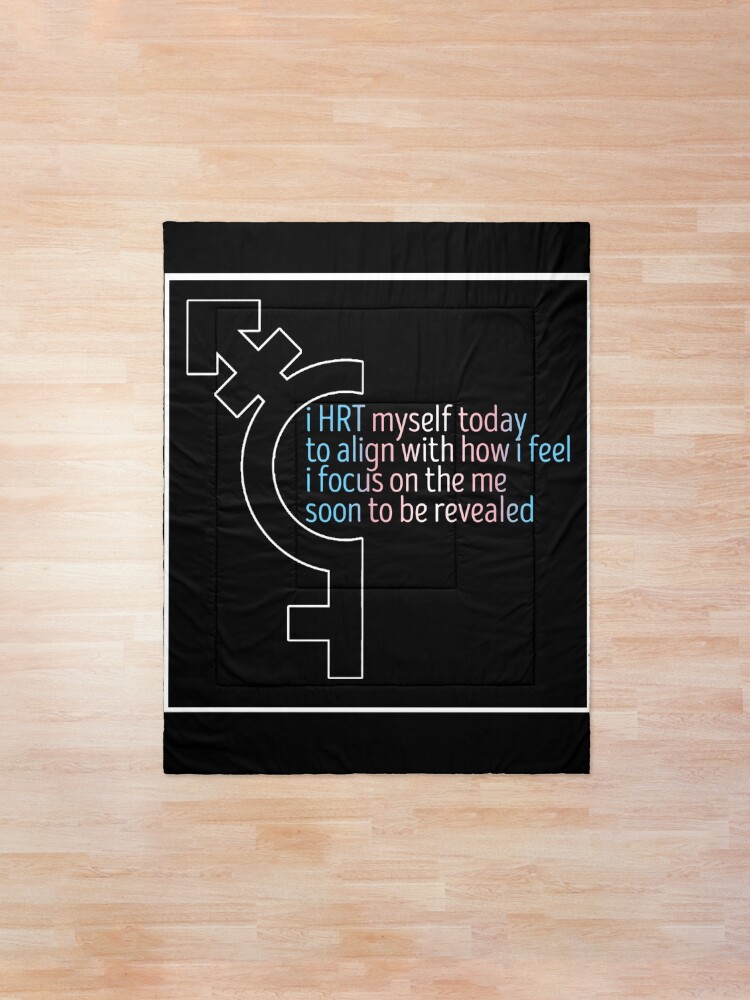 Alternate view of HRT Myself Alt 2 Comforter