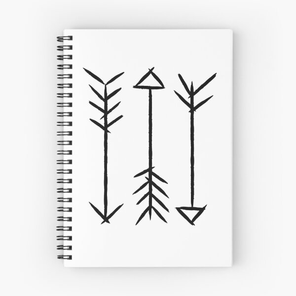 Item preview, Black and White Abstract Arrows designed and sold by SirBobalot.