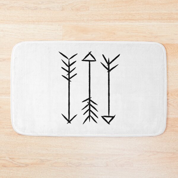 Item preview, Black and White Abstract Arrows designed and sold by SirBobalot.