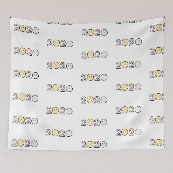 Item preview, Cute 2020 Doodle designed and sold by hearted.