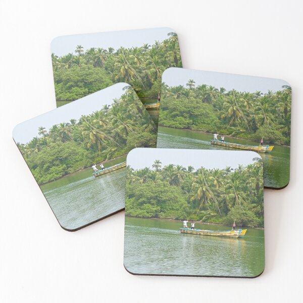 Item preview, Fishing in backwaters in Coastal Karnataka designed and sold by santoshputhran.