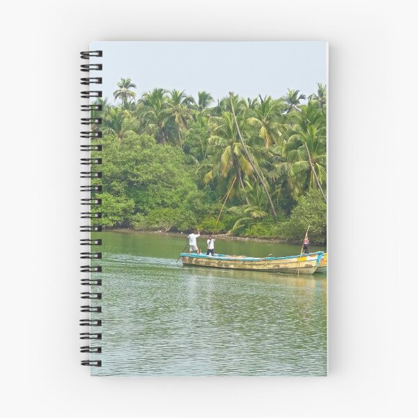 Item preview, Fishing in backwaters in Coastal Karnataka designed and sold by santoshputhran.