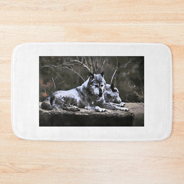 Item preview, Resting Wolf designed and sold by rodmendonca.
