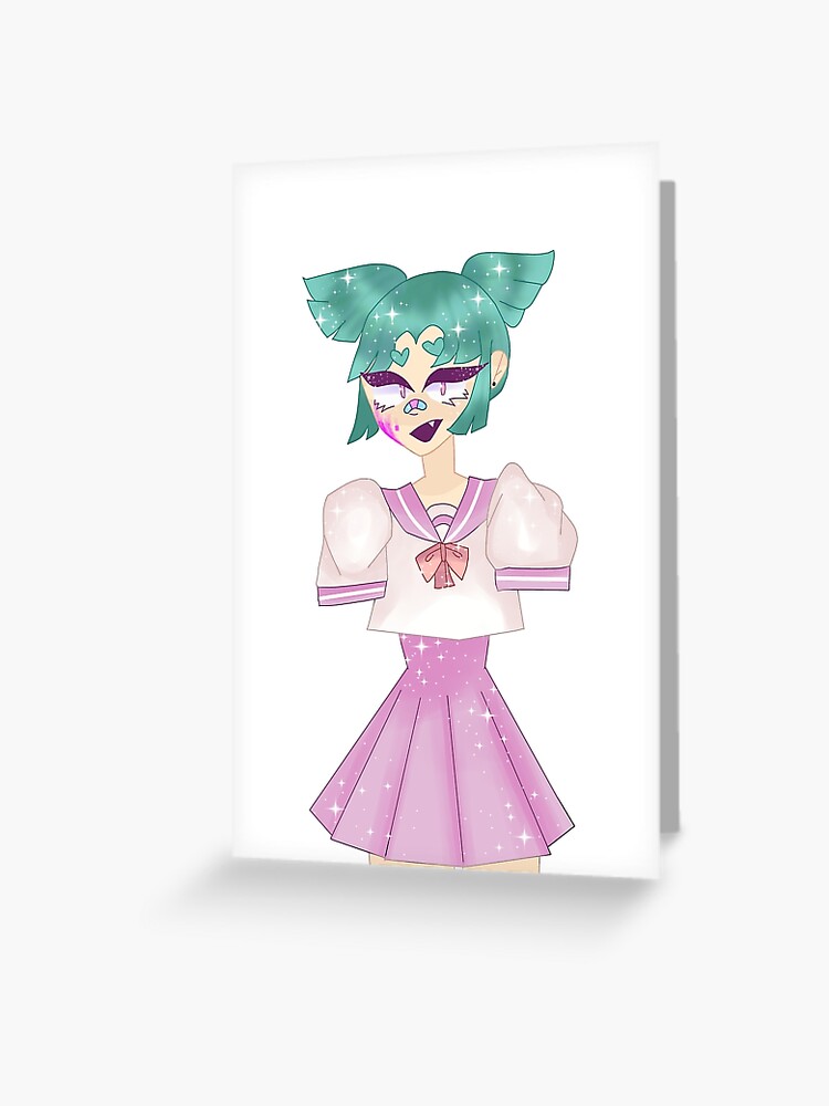 Yukari Liar Liar Greeting Card By Smoopo Redbubble