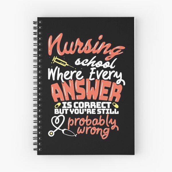 Item preview, Nursing School Where Every Answer Is Correct But You´re Still Probably Wrong  /  Medical Caretaker Emergency Hospital Healthcare Ambulance First Aid Stetoskop Rescue Nurse Squad Gift Idea  designed and sold by SimonGs.