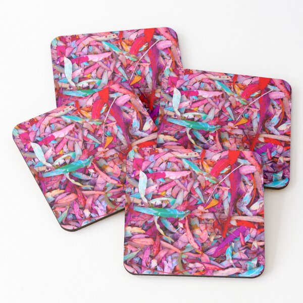Artikelvorschau, Rainbow Gum Leaves - von der südaustralischen Künstlerin Avril Thomas entworfen und verkauft von MagpieSprings.