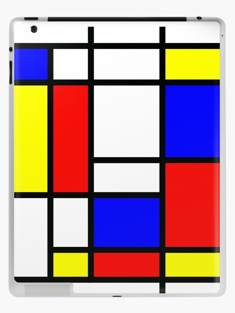 Piet Mondrian Signed - Colorful Composition - Certificate (Mondrian Art ...