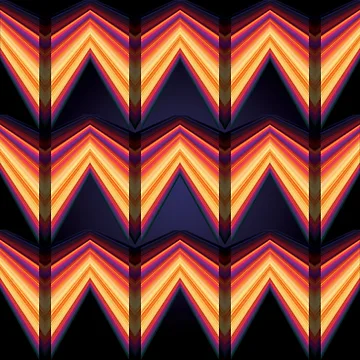 Artwork thumbnail, Yellow Heart Pattern by Rasah02