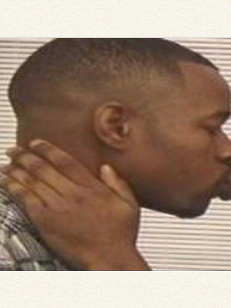 "Two Black Men Kissing Meme Left" Pullover Sweatshirt by Jridge98