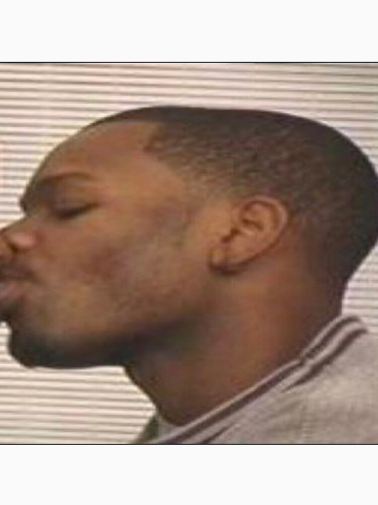 Two Black Men Kissing Meme Right Racerback Tank Top By Jridge98 Redbubble