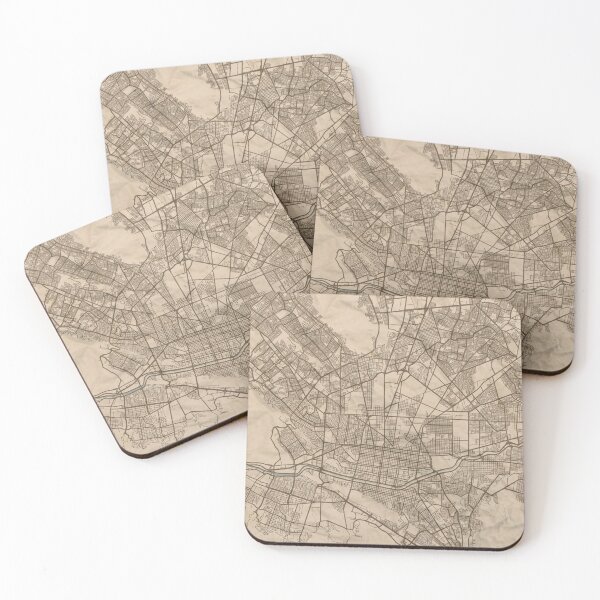 Item preview, Monterrey Sepia Map designed and sold by CPTVDesign.