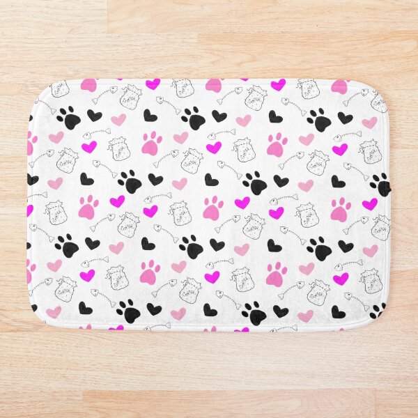 Item preview,  Pink and White Cat design  designed and sold by StudioCreatives Art.